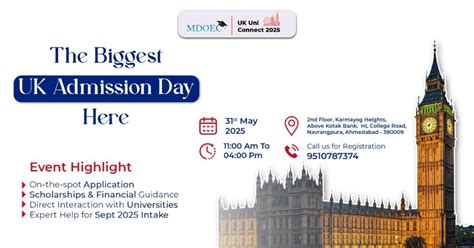 UK Admission Day – Powered by MDOEC | Ahmedabad ??, Ahmedabad, Gujarat ...