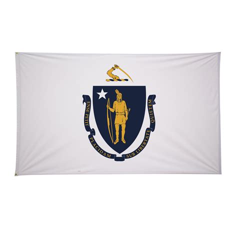 MA State Flag | 6' x 10' Nylon | Fly American Flags