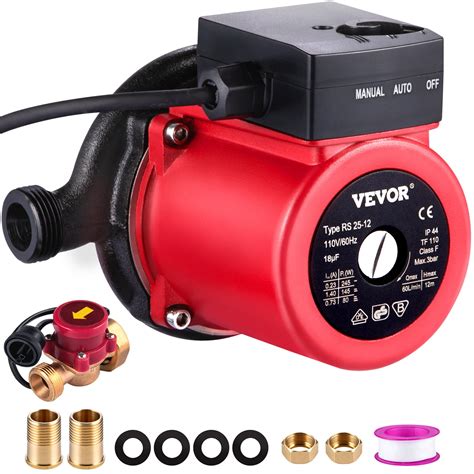 Buy VEVOR Recirculating Pump, 245w 110v Water Circulator Pump ...