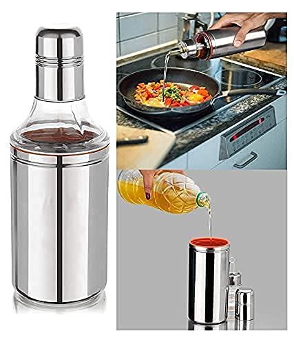 Durwasa Stainless Steel Olive Bottle Oil Bottle,Edible Oil Bottle ...