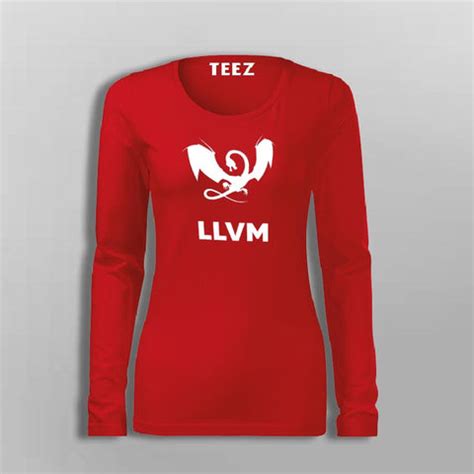 Llvm T-Shirt For Women - TEEZ.in