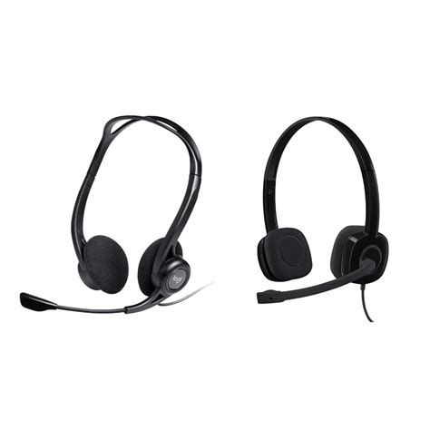 Amazon.in: Buy Logitech H370 USB Stereo Wired Over Ear Headphones with ...