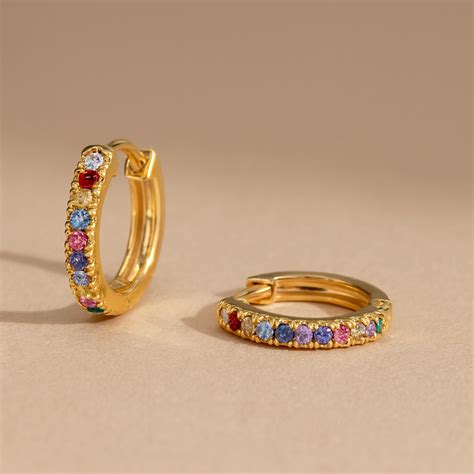 Pride Mini Hoops | 925 Sterling Silver Hoops | AJJ