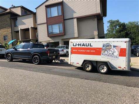 First Tow Experience: U-Haul 6x12 Trailer | Honda Ridgeline Owners Club ...