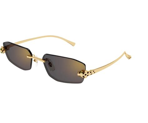 Buy Cartier Sunglasses 0474S 001 56 | GEM OPTICIANS – GEM Opticians