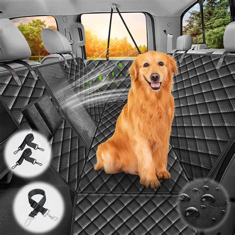 Vailge Pet Seat Covers, 100% Waterproof, Scratch Proof, Nonslip, 600D Heavy Duty Dog Hammock for ...