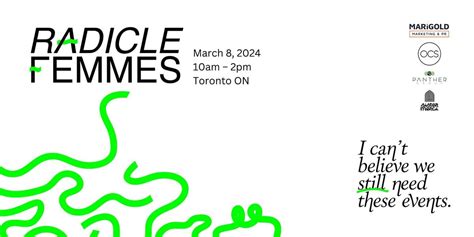 Radicle Femmes IWD Networking Event, Soluna Toronto, March 8 2024 ...