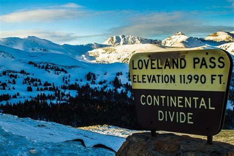 Continental Divide, Colorado | Continental divide, Travel, Loveland pass