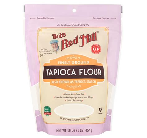 Gluten Free Tapioca Flour Starch 4/16oz