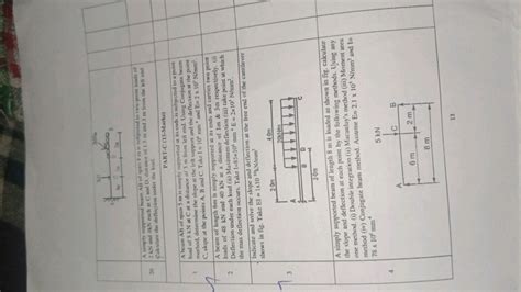 Image result for Beam Deflection Problems