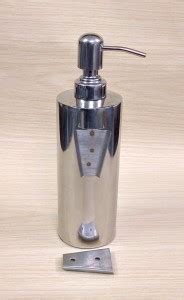 KAMAL Stainless Steel Liquid Soap Dispenser Plaza Wall Mounting 400 ml ...
