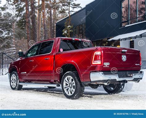 Dodge Ram 1500 Diesel editorial photo. Image of russia - 302818796