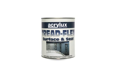 Tread-Flex Textured Waterproof Floor Coating — Acrylux Paint