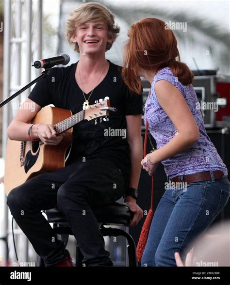 Australian pop R&B singer songwriter Cody Simpson perorms during Y100's ...
