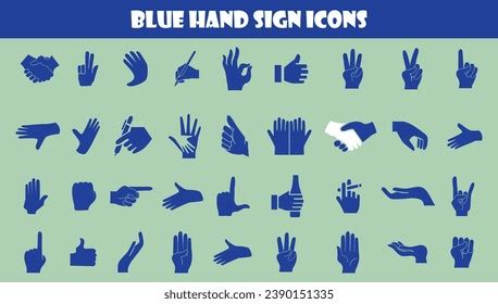 Image result for Blue Hand Sign