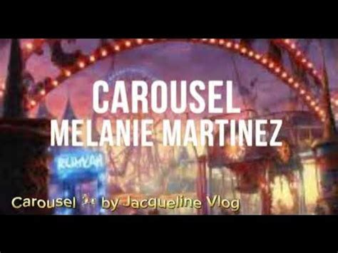 Carousel 🎠 by Melanie Martinez 💖 karaoke 🎤 version by Jacqueline Vlog ️ ...