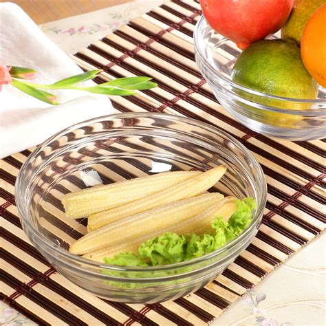 Duralex LYS Clear Stackable Bowl 14 cm 6 Pcs - 500 ML – Home Asia Store