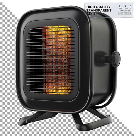Electric Heater PNG Isolated on Transparent Background | Premium AI ...