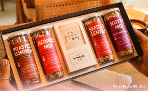 Omay Foods Joyous Treats Gift Box I Dry-Fruits, Healthy Snacks, Premium ...