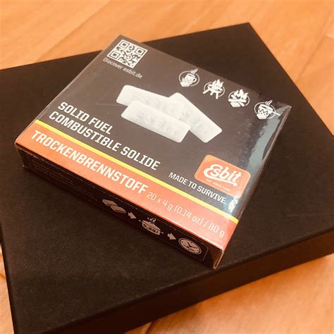 Esbit エスビット 固形燃料スタンダード(4g×20個入) | BEANS Online Shop