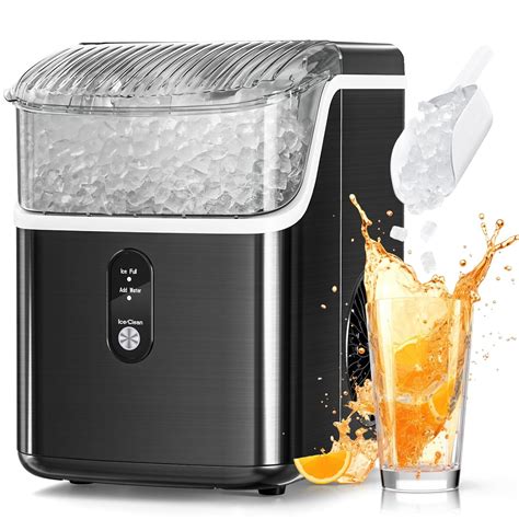 Amazon.com: Nugget Ice Makers Countertop, Pebble Ice Machine with ...