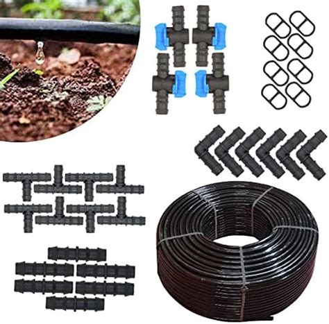 BHAGIRATH - 16mm Inline 300m drip Pipe inbuild dripper (38 Cm) : Amazon ...