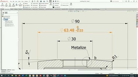 Image result for Tolerance SolidWorks Drawing