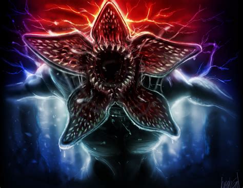 Here's some Demogorgon artwork I made recently | Stranger things art ...