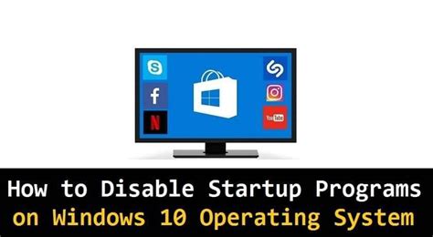 Image result for How to Remove Startup Programs Windows 1.0