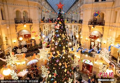 商场圣诞节氛围,商场圣诞节,商场圣诞节动_大山谷图库