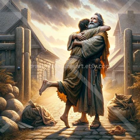 Prodigal Son Download: Digital Art, Instant Downloadable Wallpaper ...
