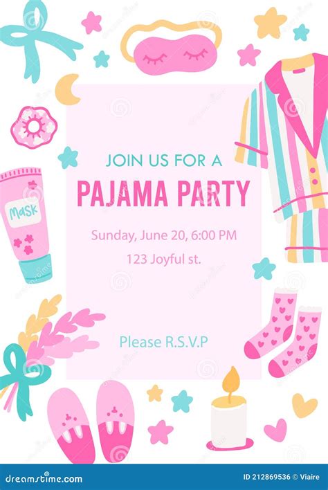 Pajama Party Flyer