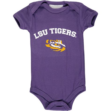 Infant Purple LSU Tigers Arch & Logo Bodysuit - Walmart.com
