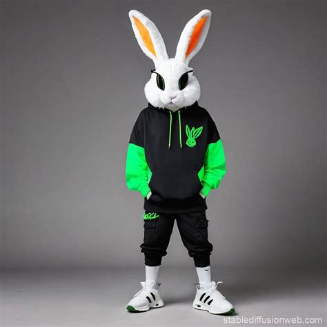 Cyberpunk Bugs Bunny Meme | Stable Diffusion Online