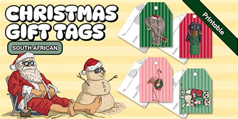 IP Creative Arts–T4–Printable SA Christmas Gift Tags