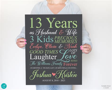 13th wedding anniversary gift for husband 60 photos - Astyledwedding.com