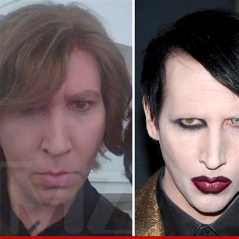 Marilyn Manson Without Makeup | Saubhaya Makeup