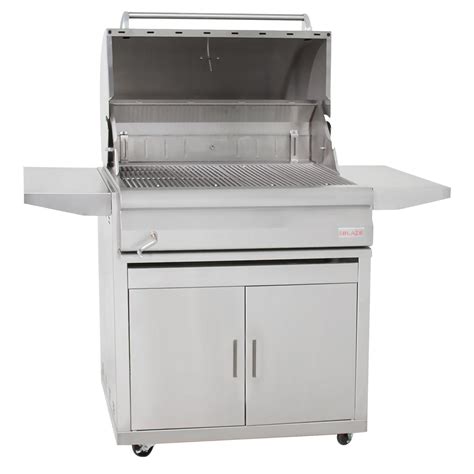 Blaze 32-in Stainless Steel Charcoal Grill : BBQGuys