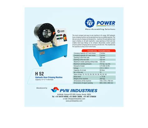 Pipe Crimping Machine - Hydraulic Hose Pipe Crimping Machine Model P80 ...