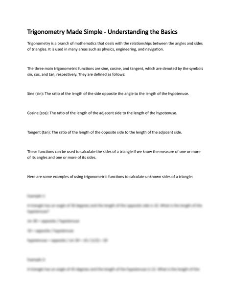 Image result for Trigonometry Made Easy