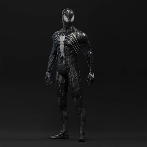 ArtStation - Marvel's Spider-Man 2 - Symbiote Suit Fan Art.