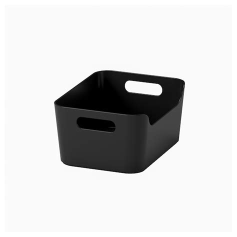UPPDATERA box, anthracite, 24x17 cm (9 ½x6 ¾") - IKEA