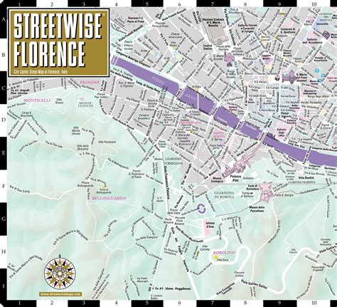 Printable Tourist Map Of Florence Italy | Adams Printable Map