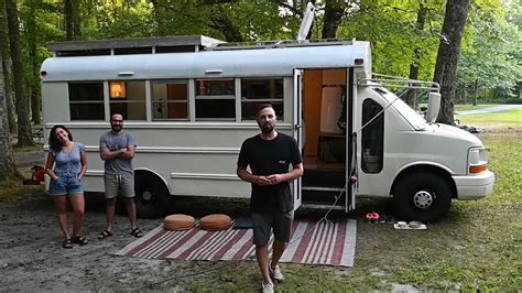 Tiny School Bus Camper Conversion Packs A Lot Into The Little Space