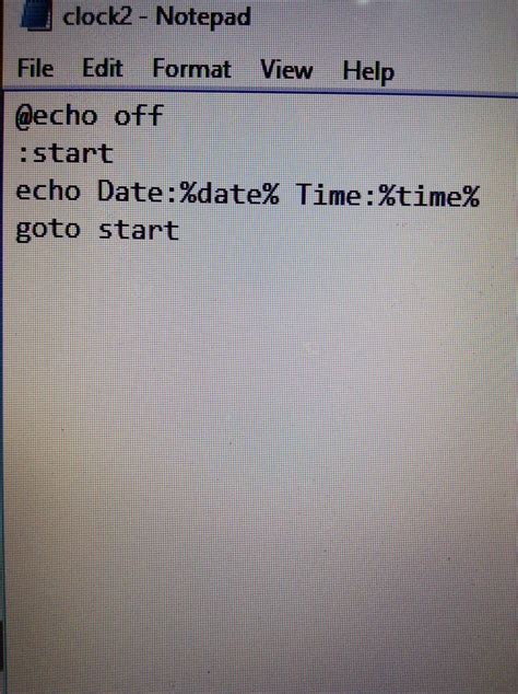 Image result for How to Make a Timer in Notepad