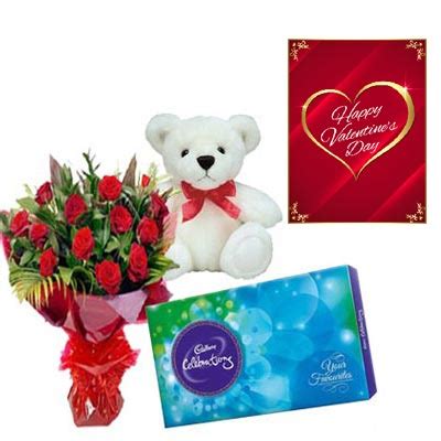 Send Valentine Roses Combo Online in Kerala Same Day Delivery