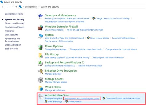 Image result for Defrag Windows 10