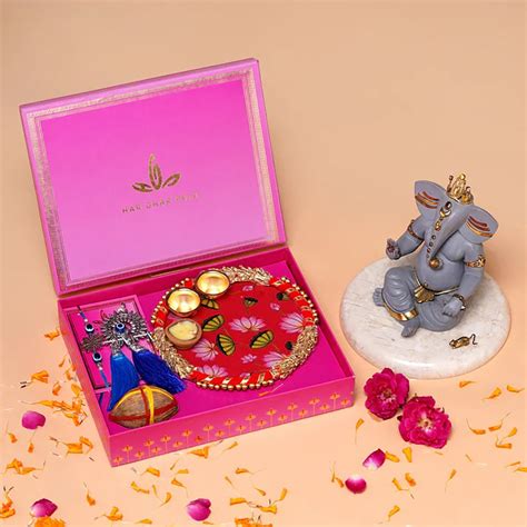 Buy Har Ghar Puja Rakhi Box (Bhai Bhabhi) in India at Best Price - Zop ...
