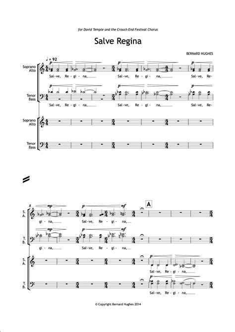 Sacred Choral — Bernard Hughes