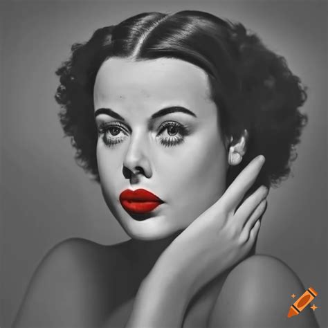 Portrait of iconic actress lupe vélez in vintage attire on Craiyon